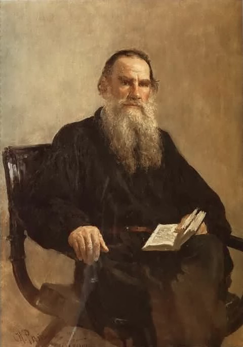 Il'ya Repin Portrait of Leo Tolstoy